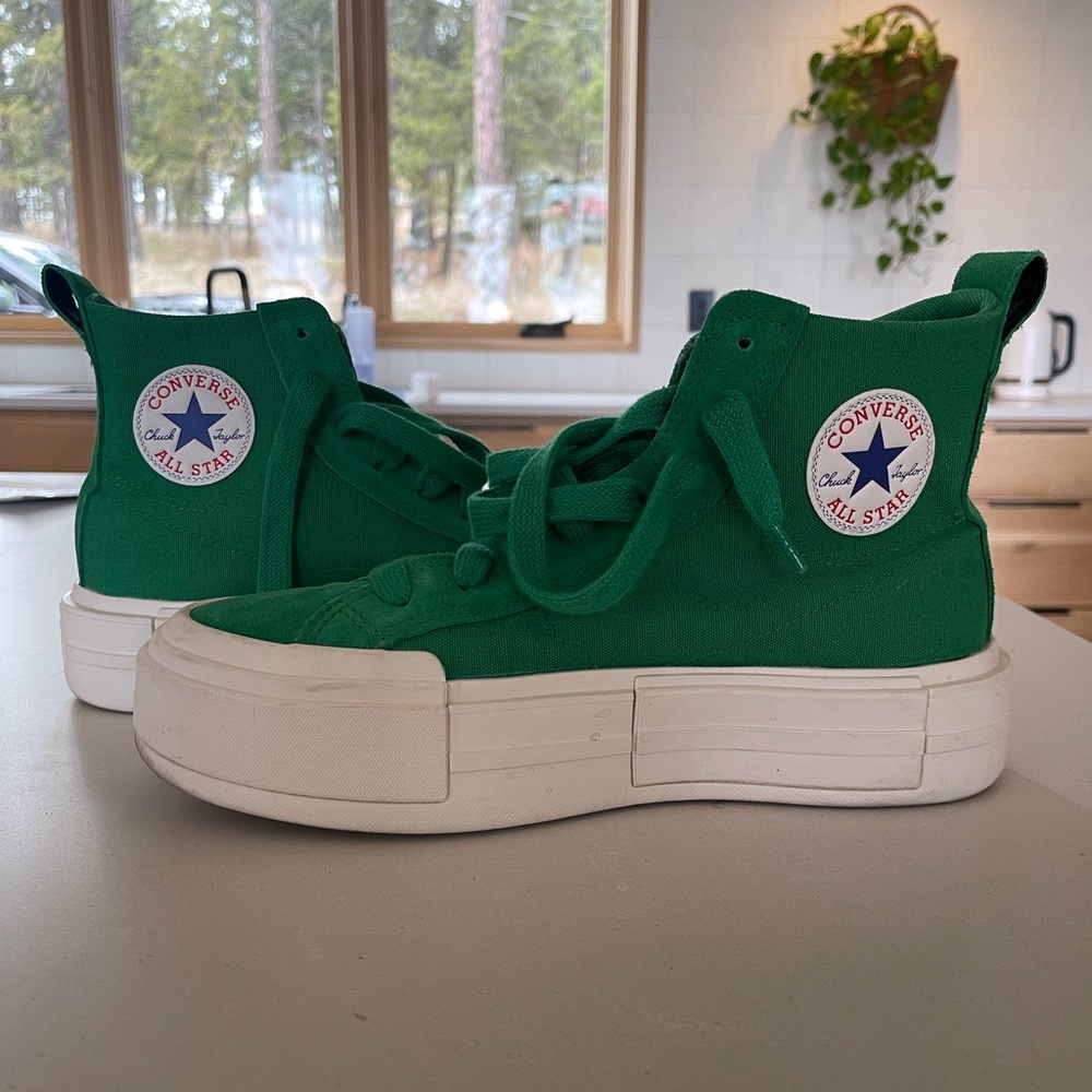Converse Women’s Green All-Star Sneakers